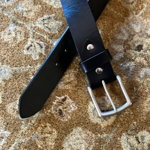 Fount Half-Moon leather belt